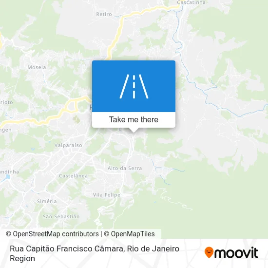 Rua Capitão Francisco Câmara map