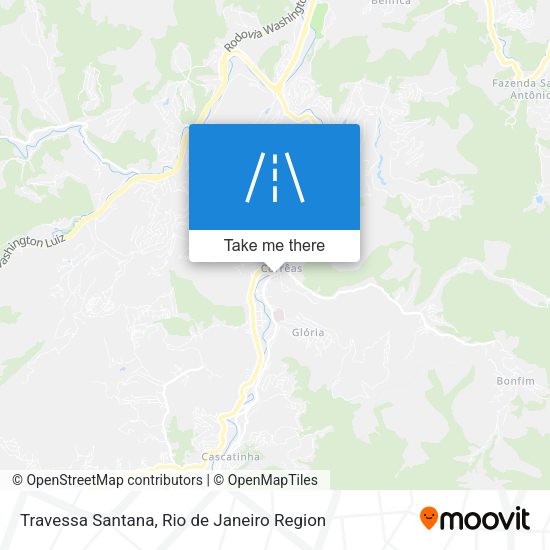 Travessa Santana map