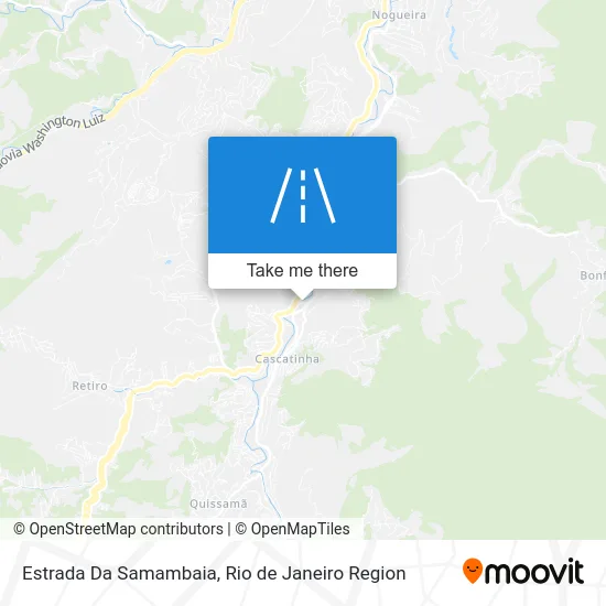 Estrada Da Samambaia map