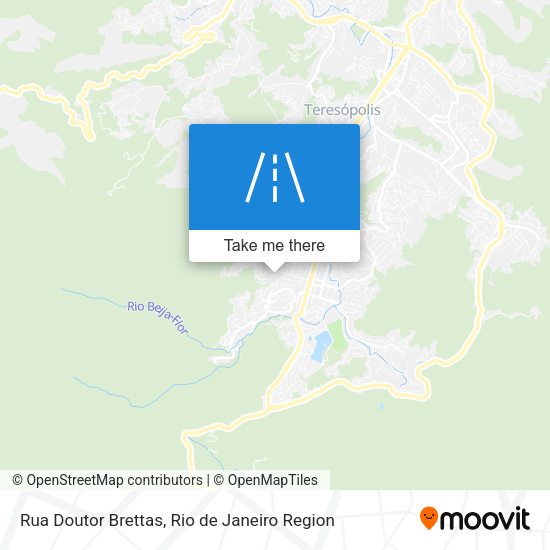 Rua Doutor Brettas map