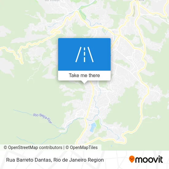 Rua Barreto Dantas map