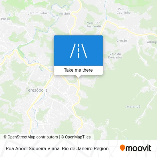 Rua Anoel Siqueira Viana map