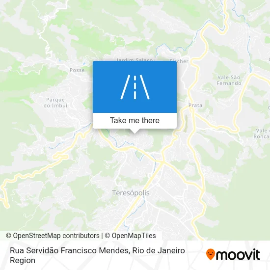 Rua Servidão Francisco Mendes map