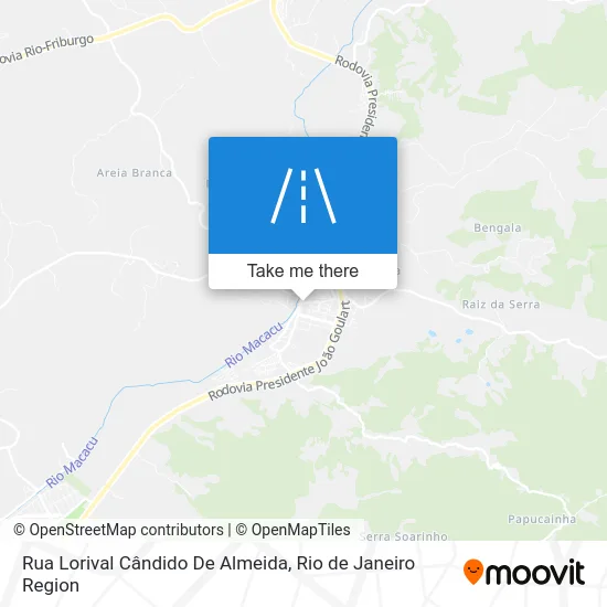 Rua Lorival Cândido De Almeida map