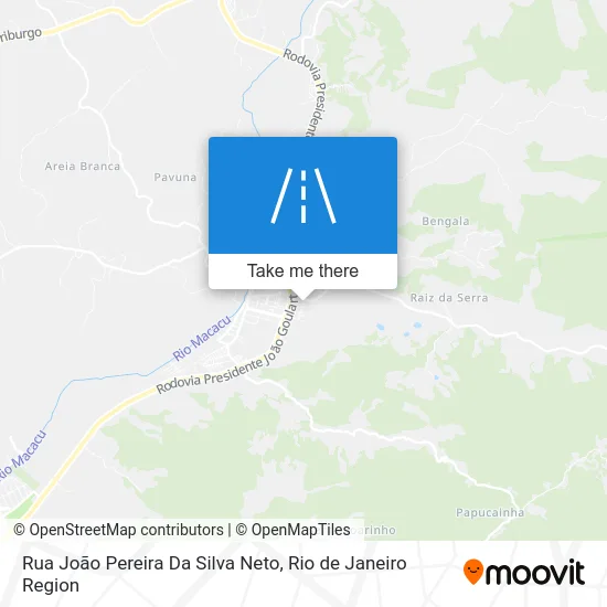 Rua João Pereira Da Silva Neto map
