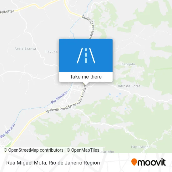 Rua Miguel Mota map
