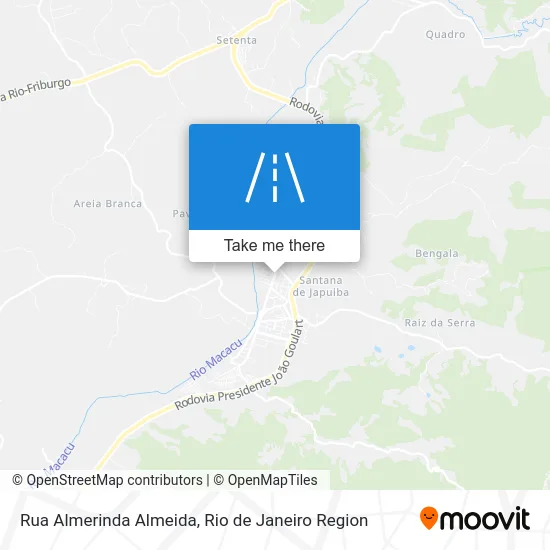 Rua Almerinda Almeida map