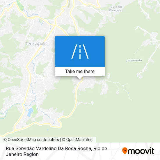 Rua Servidão Vardelino Da Rosa Rocha map