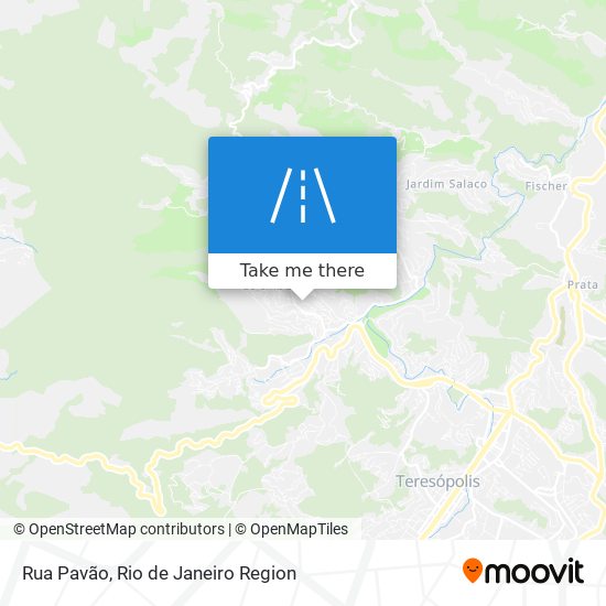 Rua Pavão map