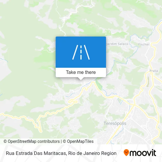 Rua Estrada Das Maritacas map