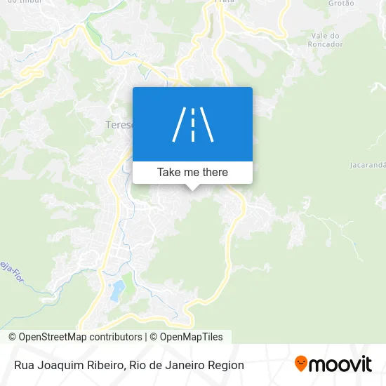 Rua Joaquim Ribeiro map