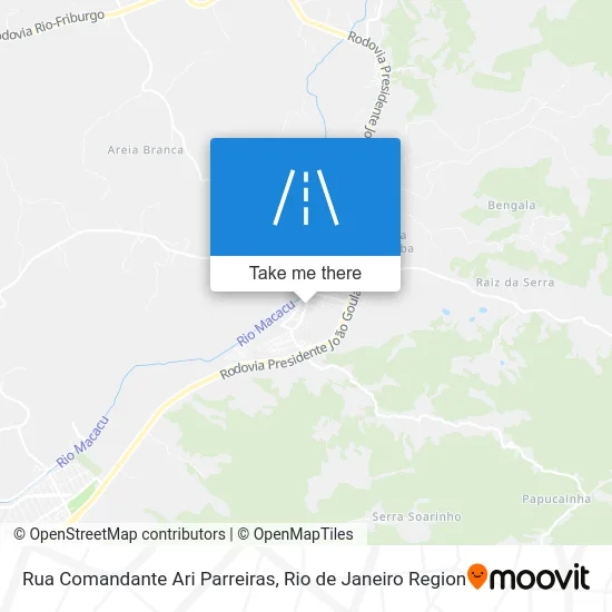 Rua Comandante Ari Parreiras map