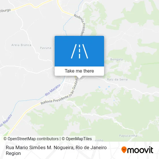 Rua Mario Simões M. Nogueira map
