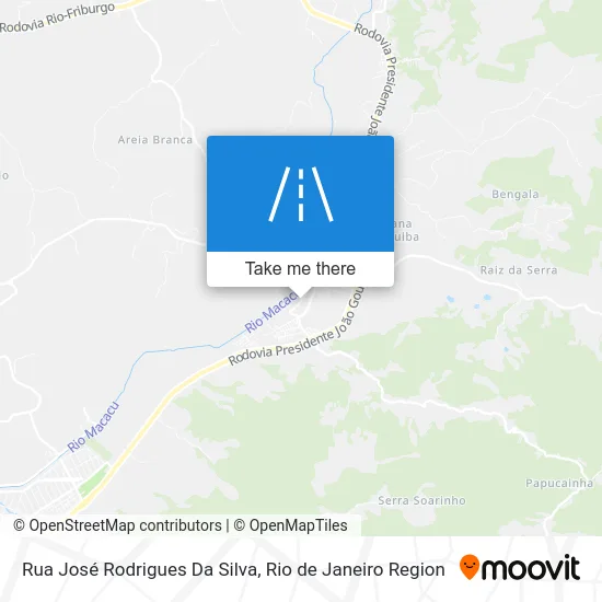 Rua José Rodrigues Da Silva map