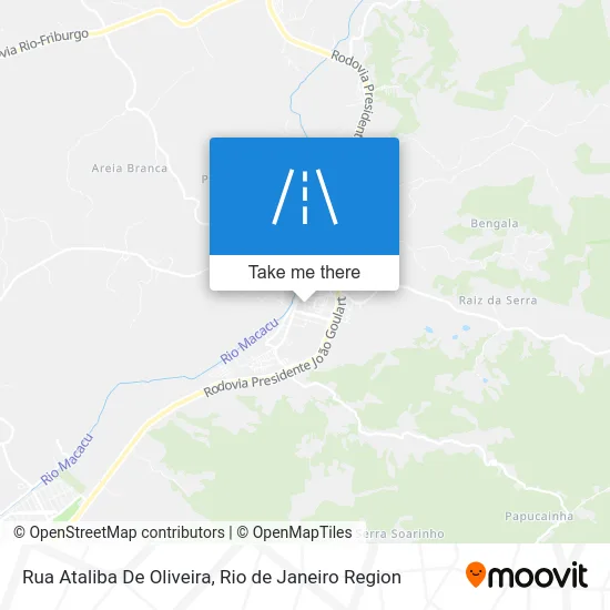 Rua Ataliba De Oliveira map