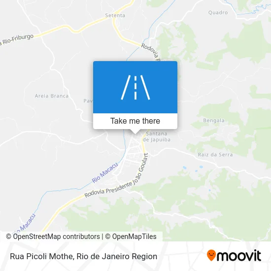 Rua Picoli Mothe map