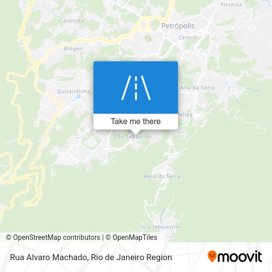 Rua Alvaro Machado map