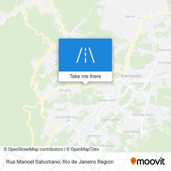 Rua Manoel Salustiano map