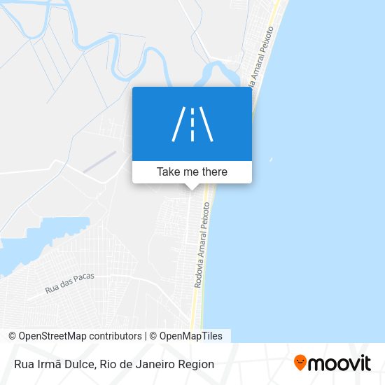 Rua Irmã Dulce map