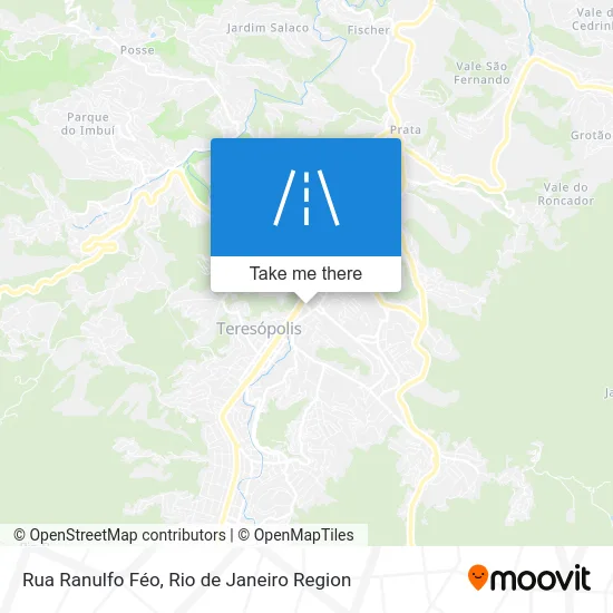 Rua Ranulfo Féo map
