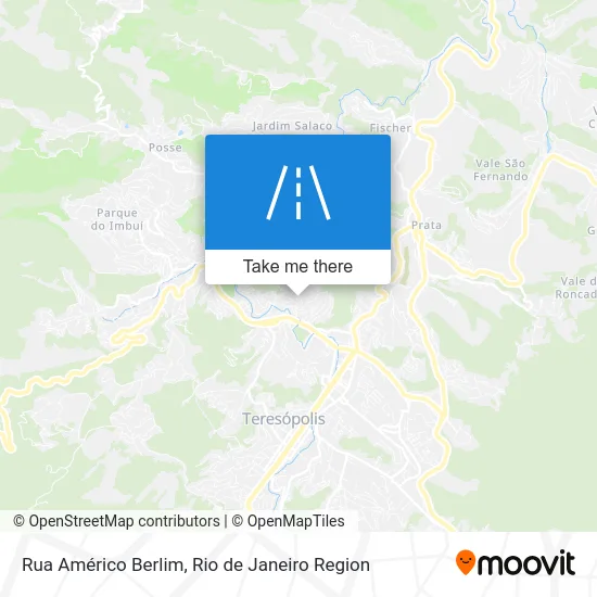 Rua Américo Berlim map