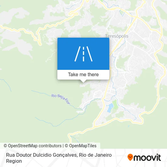 Rua Doutor Dulcidio Gonçalves map