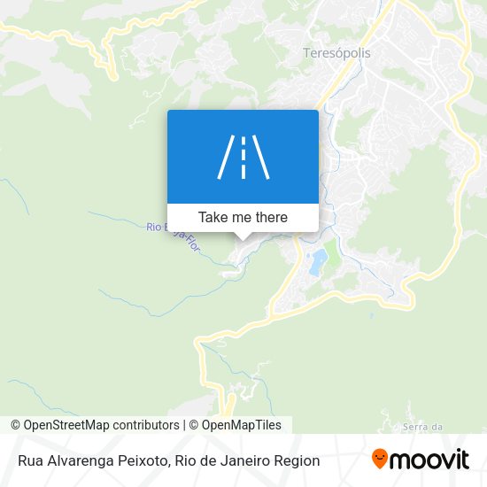 Rua Alvarenga Peixoto map