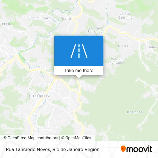 Rua Tancredo Neves map