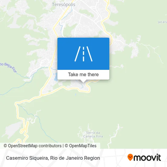 Casemiro Siqueira map