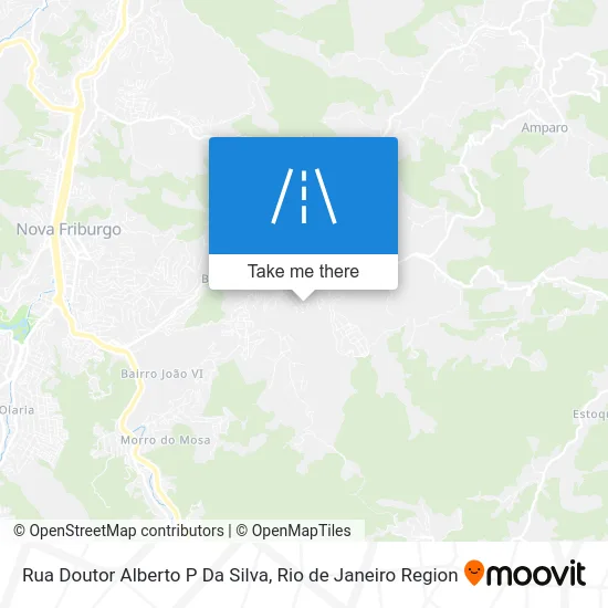 Rua Doutor Alberto P Da Silva map