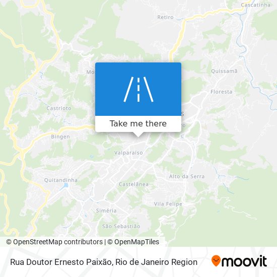 Rua Doutor Ernesto Paixão map