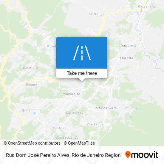 Rua Dom José Pereira Alves map
