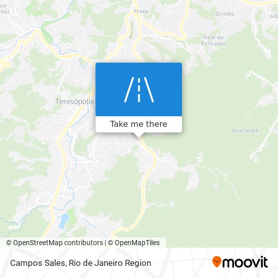 Campos Sales map