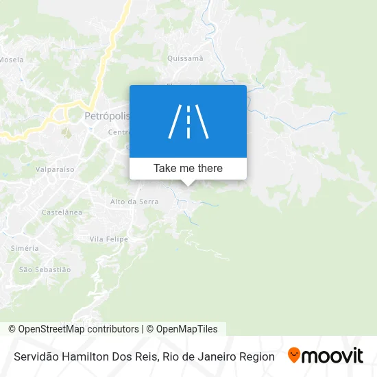 Servidão Hamilton Dos Reis map