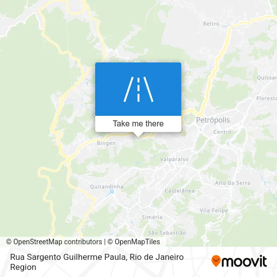 Rua Sargento Guilherme Paula map