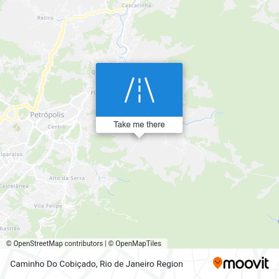 Caminho Do Cobiçado map
