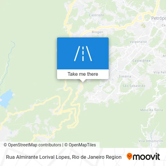 Rua Almirante Lorival Lopes map