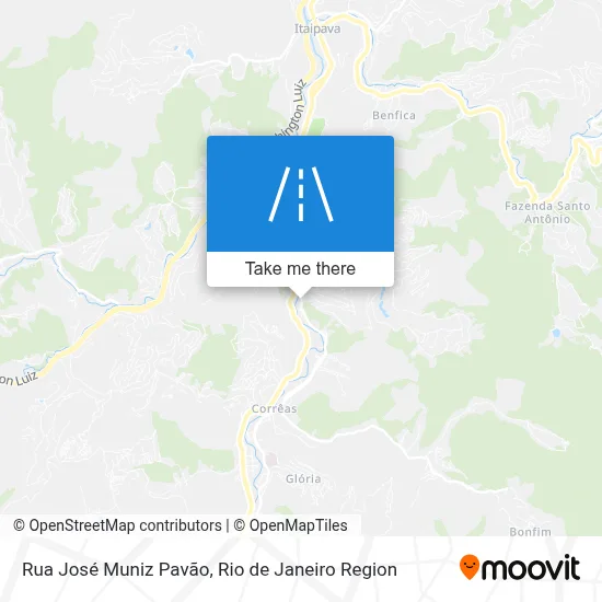 Rua José Muniz Pavão map