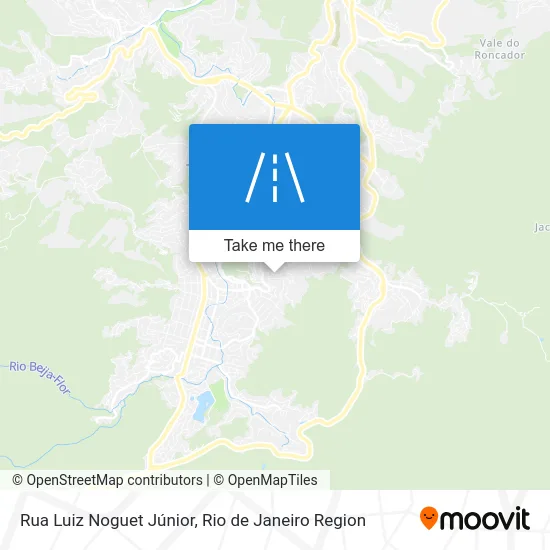 Rua Luiz Noguet Júnior map