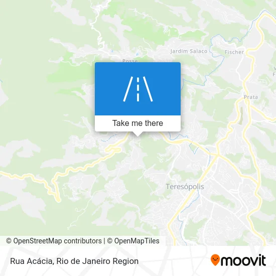 Rua Acácia map