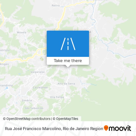 Rua José Francisco Marcolino map