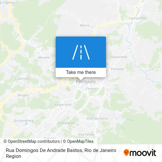Rua Domingos De Andrade Bastos map