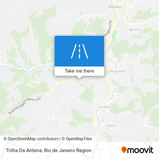 Trilha Da Antena map
