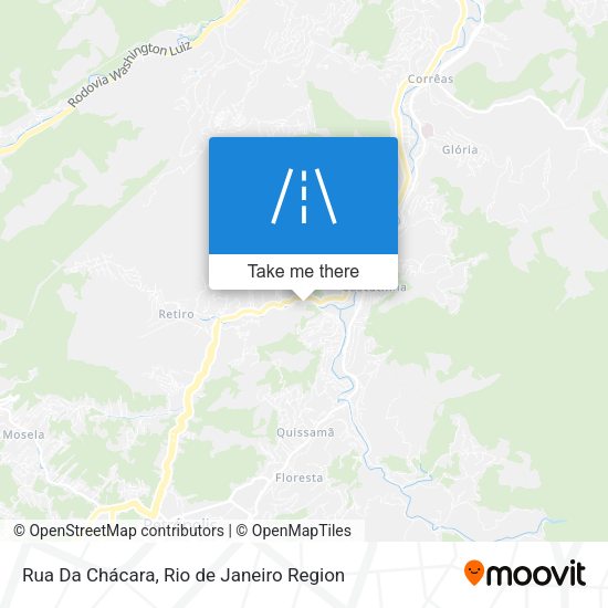 Rua Da Chácara map