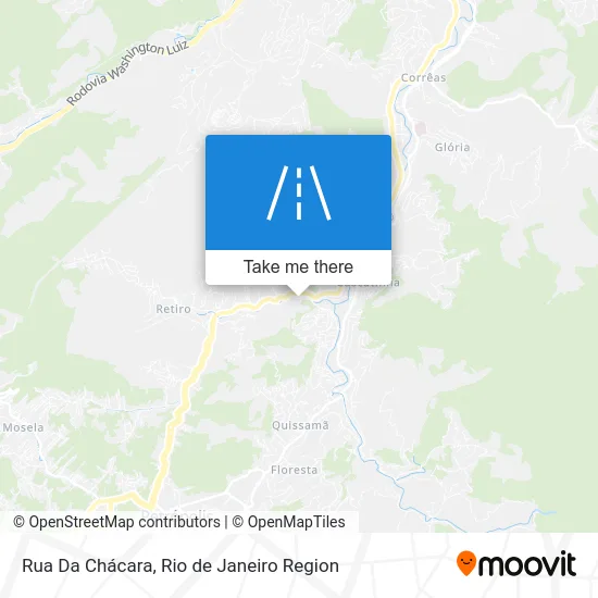 Rua Da Chácara map