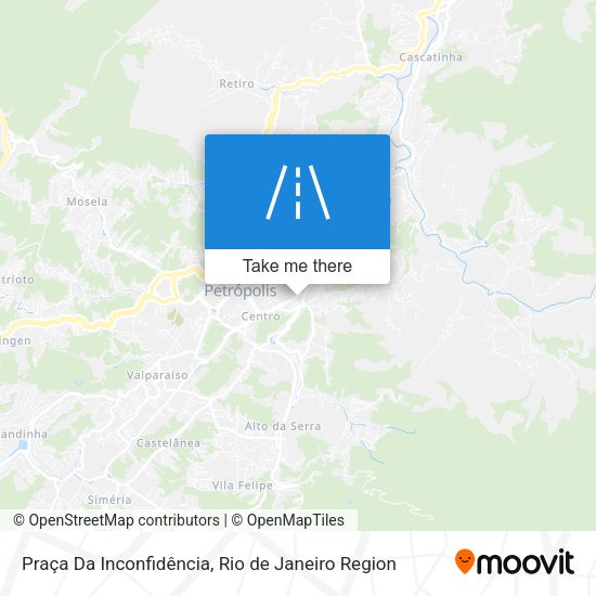 Praça Da Inconfidência map
