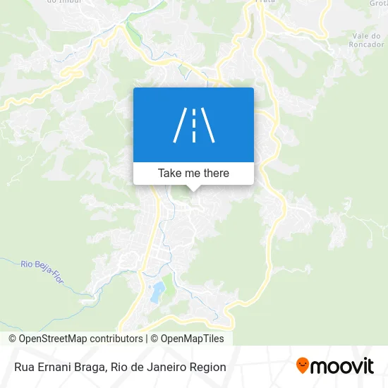 Rua Ernani Braga map