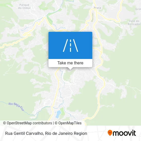Rua Gentil Carvalho map