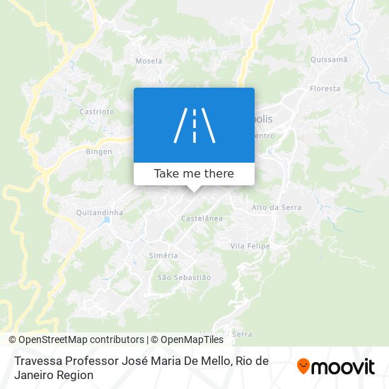 Travessa Professor José Maria De Mello map