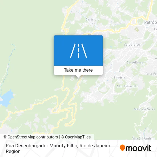 Rua Desenbargador Maurity Filho map